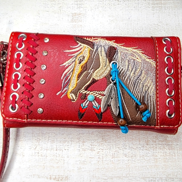 HarvestOfLove Handbags - WESTERN HORSE WALLET